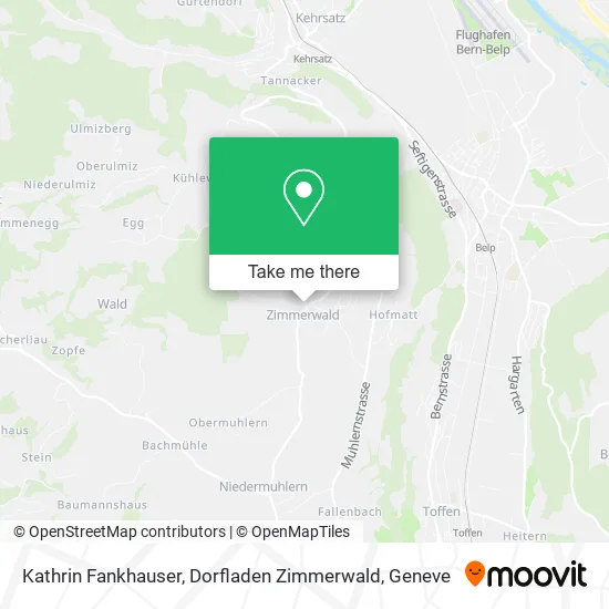Kathrin Fankhauser, Dorfladen Zimmerwald map