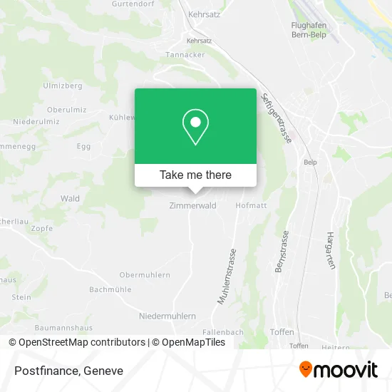 Postfinance map