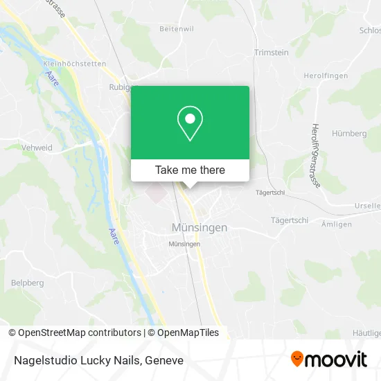 Nagelstudio Lucky Nails map