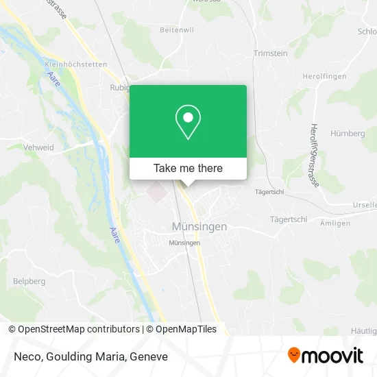 Neco, Goulding Maria map