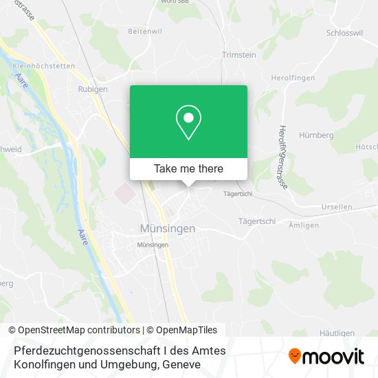 Pferdezuchtgenossenschaft I des Amtes Konolfingen und Umgebung map