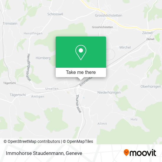 Immohorse Staudenmann map