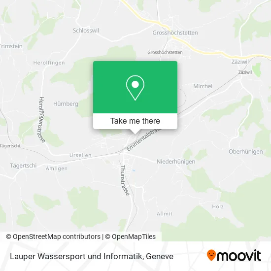 Lauper Wassersport und Informatik plan