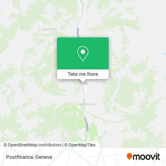 Postfinance map