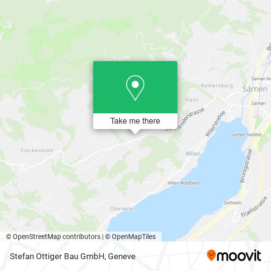 Stefan Ottiger Bau GmbH map