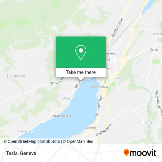 Tesla map