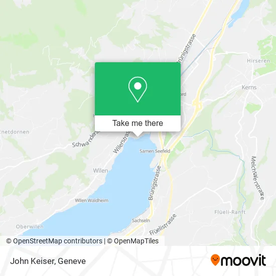 John Keiser map