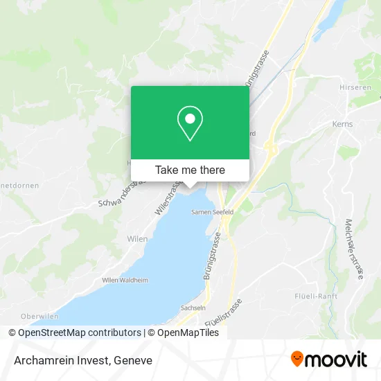 Archamrein Invest map