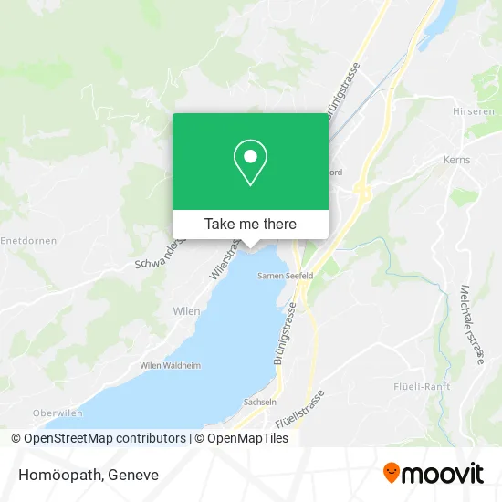 Homöopath map