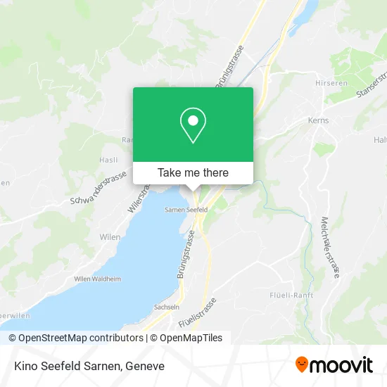 Kino Seefeld Sarnen map
