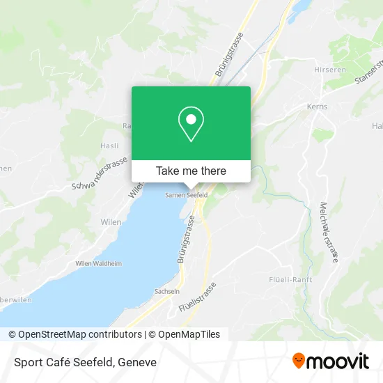Sport Café Seefeld map