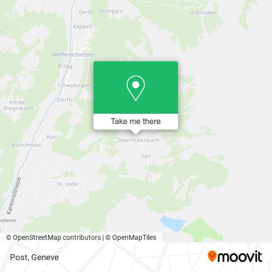 Post map