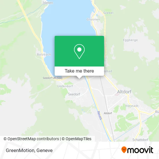 GreenMotion map
