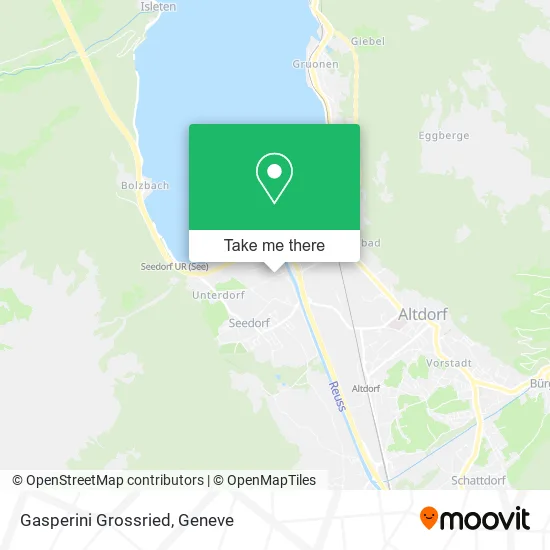 Gasperini Grossried map