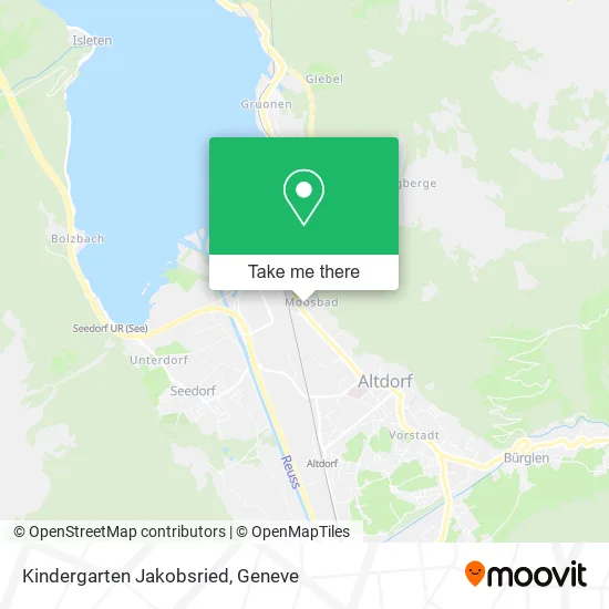 Kindergarten Jakobsried map