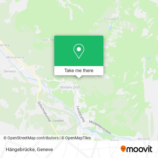 Hängebrücke map