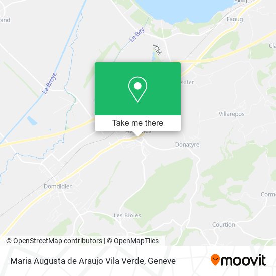 Maria Augusta de Araujo Vila Verde map