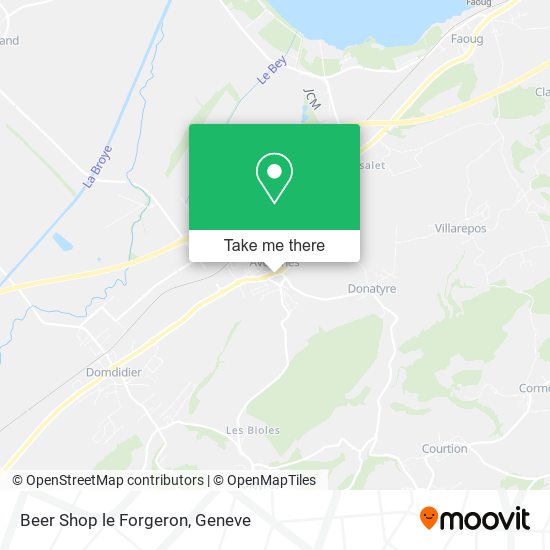 Beer Shop le Forgeron map