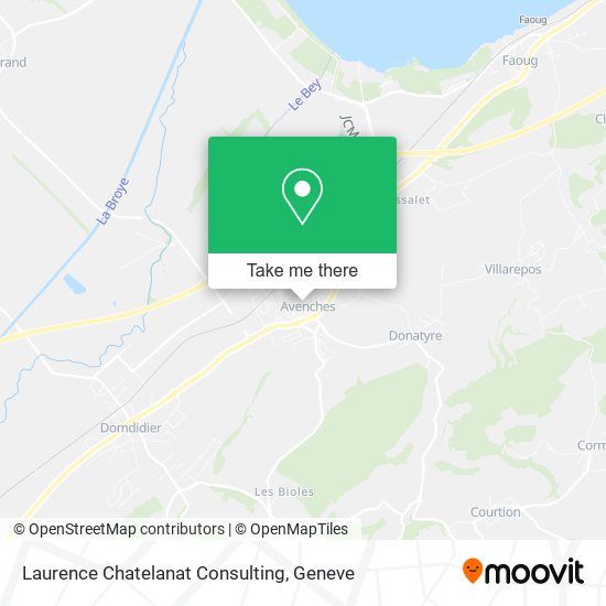 Laurence Chatelanat Consulting map