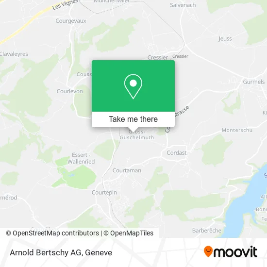 Arnold Bertschy AG map