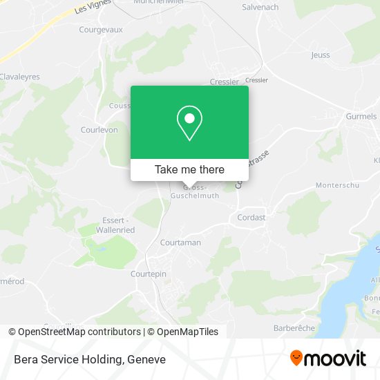 Bera Service Holding map