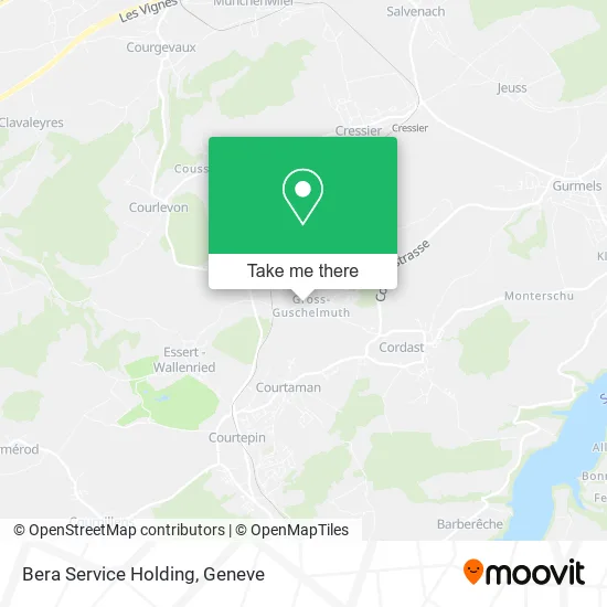 Bera Service Holding map