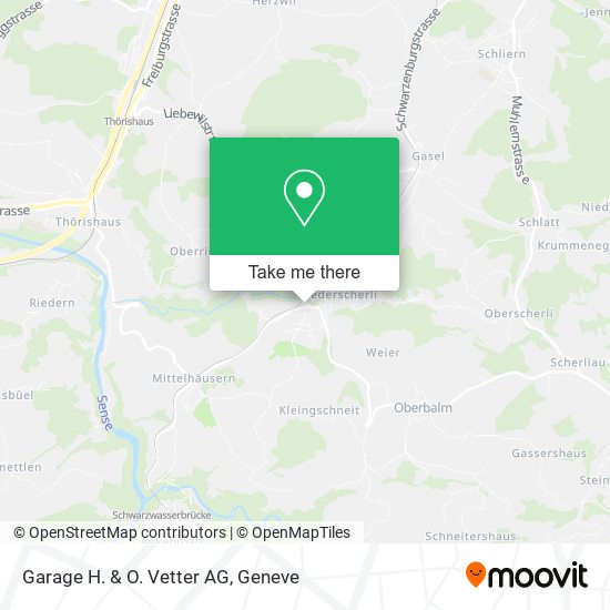 Garage H. & O. Vetter AG map