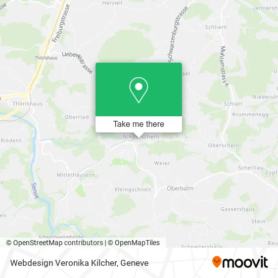 Webdesign Veronika Kilcher map