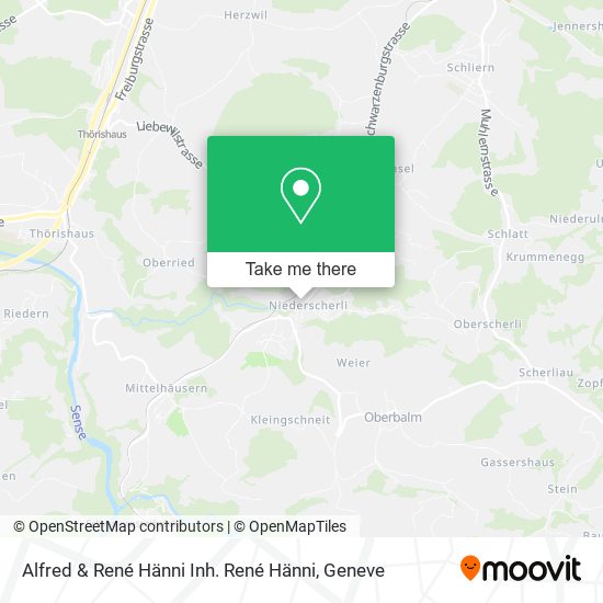 Alfred & René Hänni Inh. René Hänni map