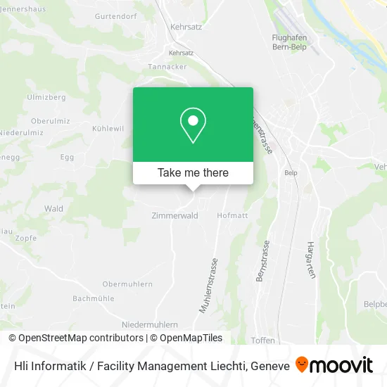 Hli Informatik / Facility Management Liechti map