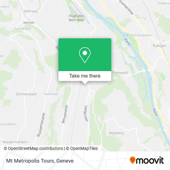 Mt Metropolis Tours map