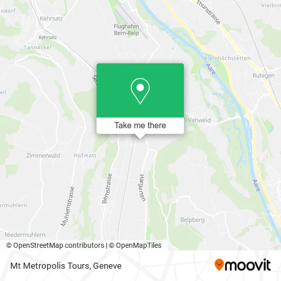 Mt Metropolis Tours map
