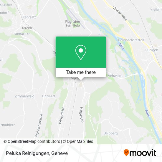 Peluka Reinigungen map