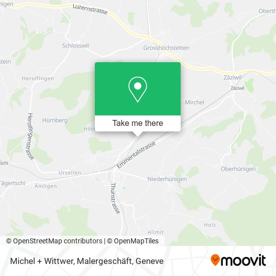 Michel + Wittwer, Malergeschäft map