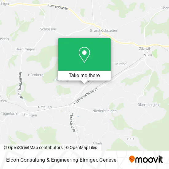 Elcon Consulting & Engineering Elmiger map