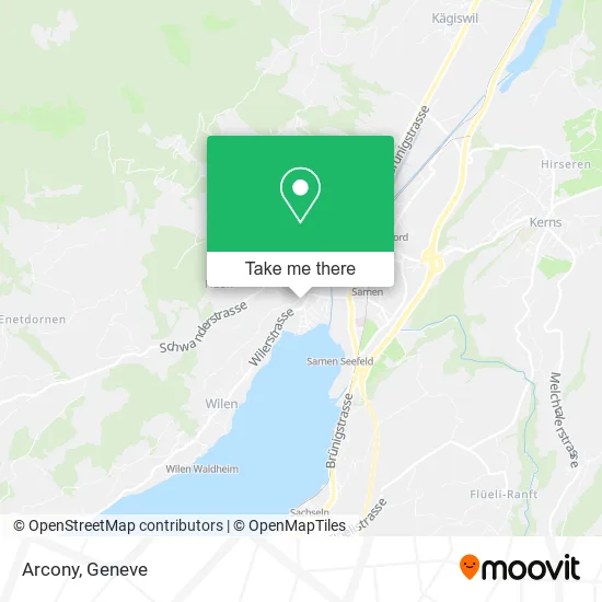 Arcony map