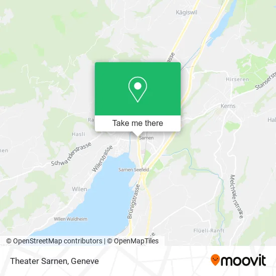 Theater Sarnen map