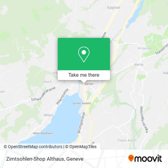 Zimtsohlen-Shop Althaus plan