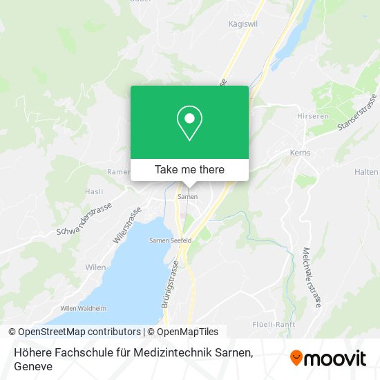Höhere Fachschule für Medizintechnik Sarnen map