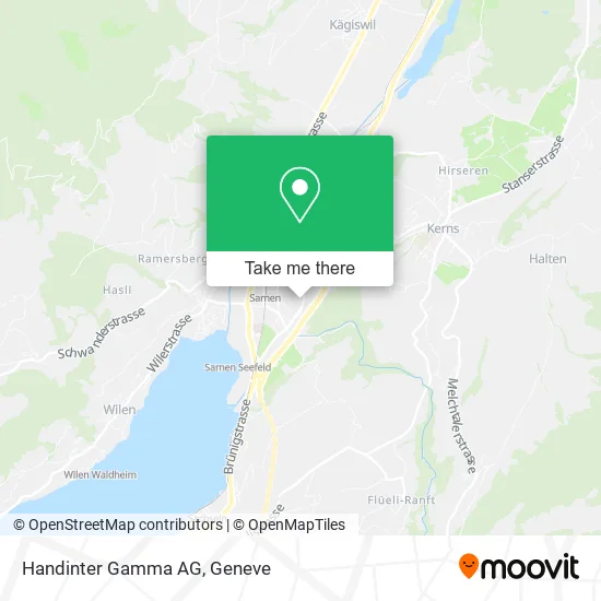 Handinter Gamma AG map