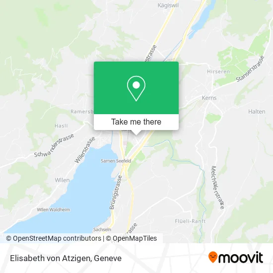 Elisabeth von Atzigen map