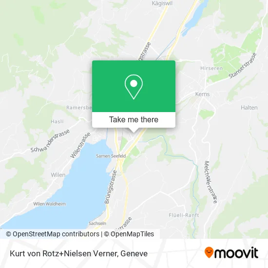 Kurt von Rotz+Nielsen Verner map