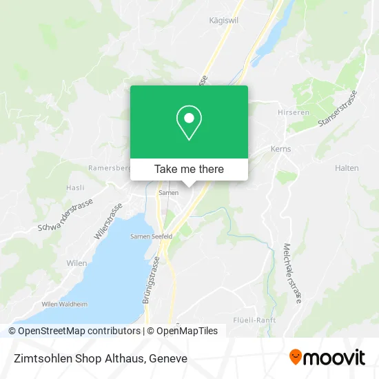 Zimtsohlen Shop Althaus map