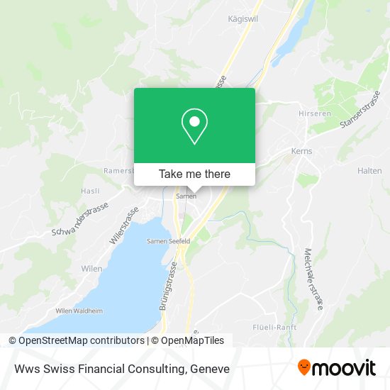 Wws Swiss Financial Consulting map