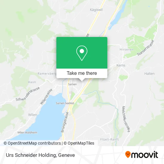 Urs Schneider Holding map