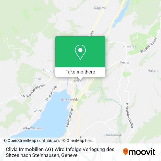 Clivia Immobilien AG) Wird Infolge Verlegung des Sitzes nach Steinhausen map