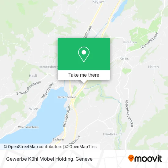 Gewerbe Kühl Möbel Holding map