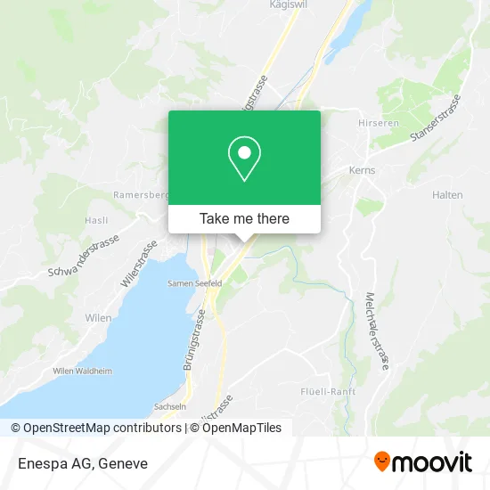 Enespa AG map