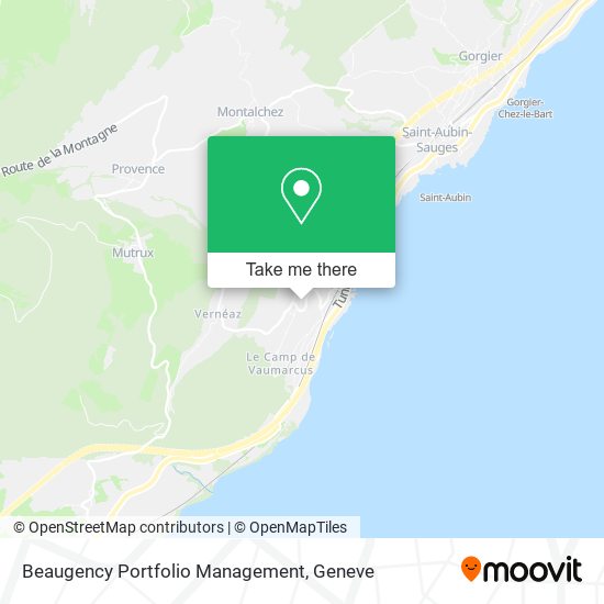 Beaugency Portfolio Management map
