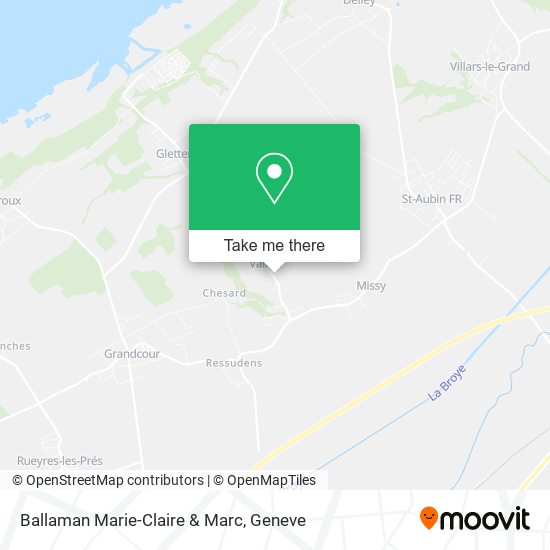 Ballaman Marie-Claire & Marc map